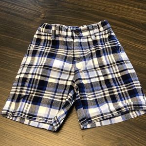 Janie and Jack Plaid Shorts Size 18-24 months